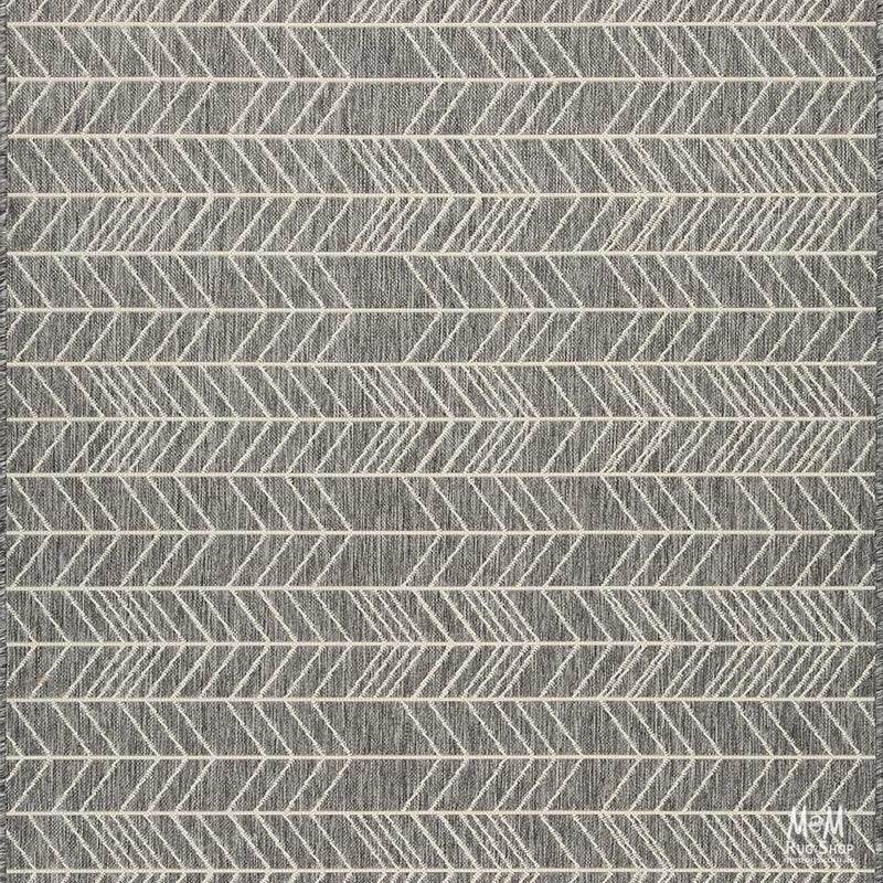 Seaspray Arrows Grey White Runner 67 cm wide | $29 per metre-zoom-