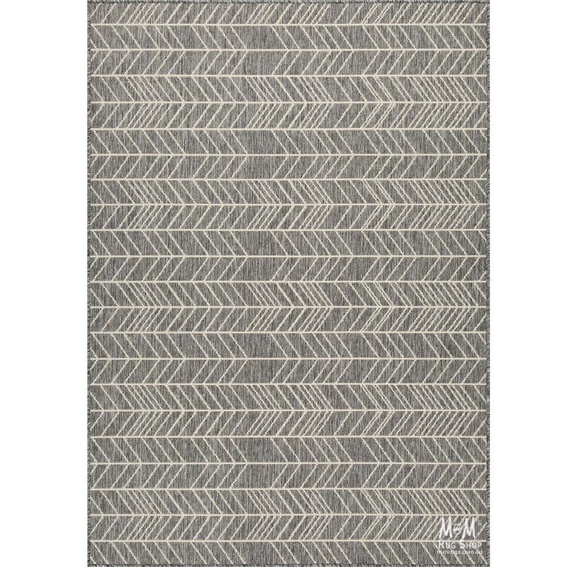 Seaspray Arrows Grey White Runner 67 cm wide | $29 per metre-zoom-