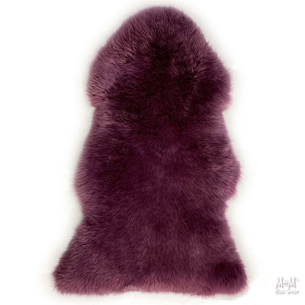 Sheepskin Rug Magenta-zoom-1