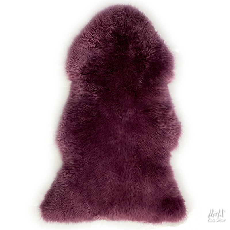 Sheepskin Rug Magenta-zoom-