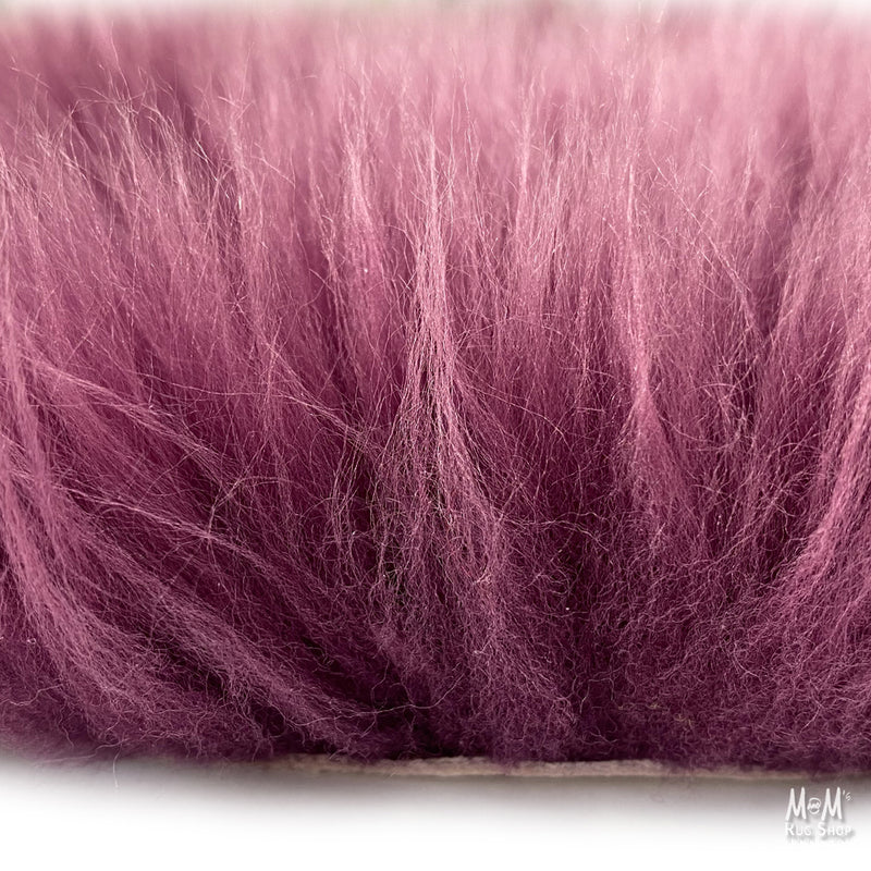 Sheepskin Rug Magenta-zoom-