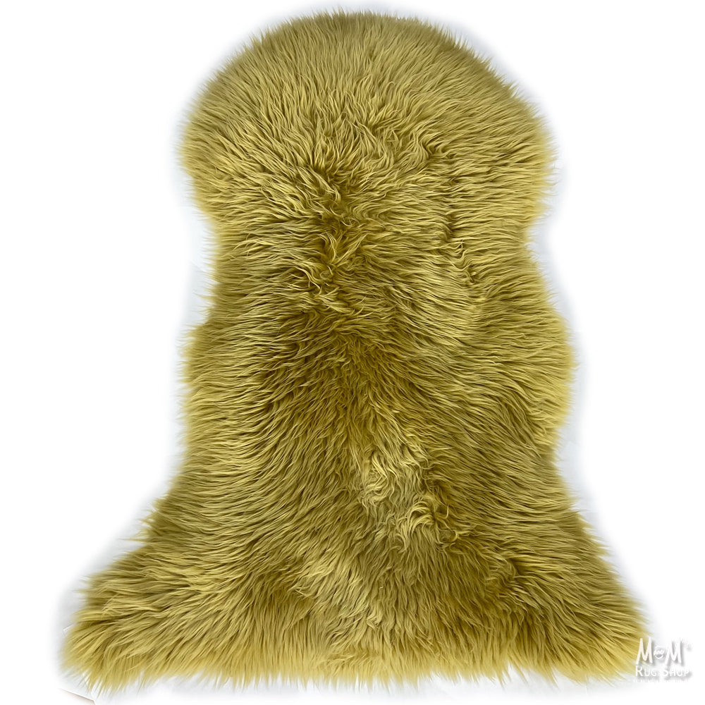 Sheepskin Rug Tumeric