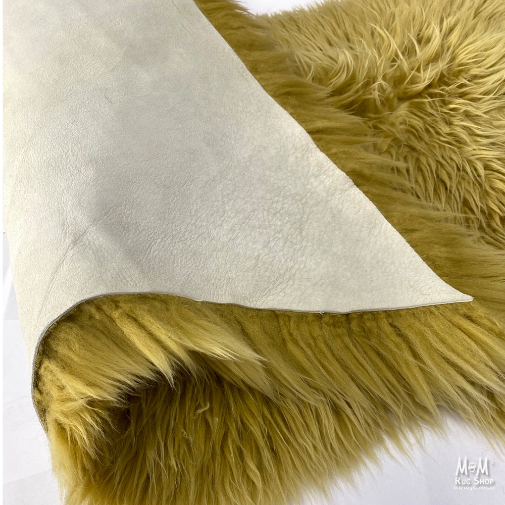 Sheepskin Rug Tumeric