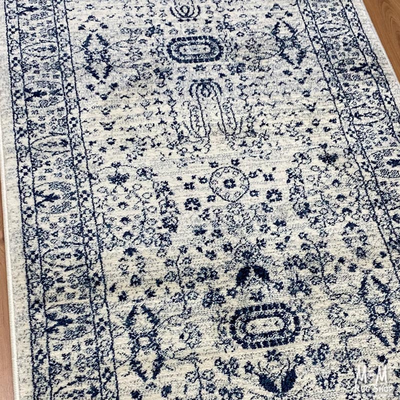 Tavernelle Anatolia Blue Runner 80 cm wide | $59 per metre