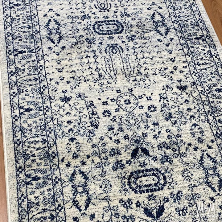 Tavernelle Anatolia Blue Runner 80 cm wide | $59 per metre