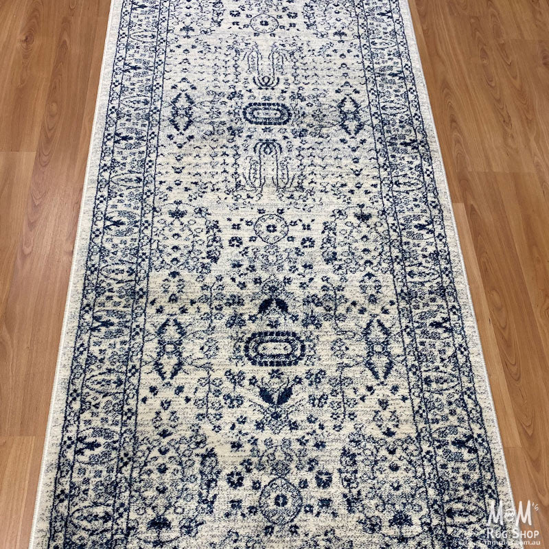 Tavernelle Anatolia Blue Runner 80 cm wide | $59 per metre-zoom-5