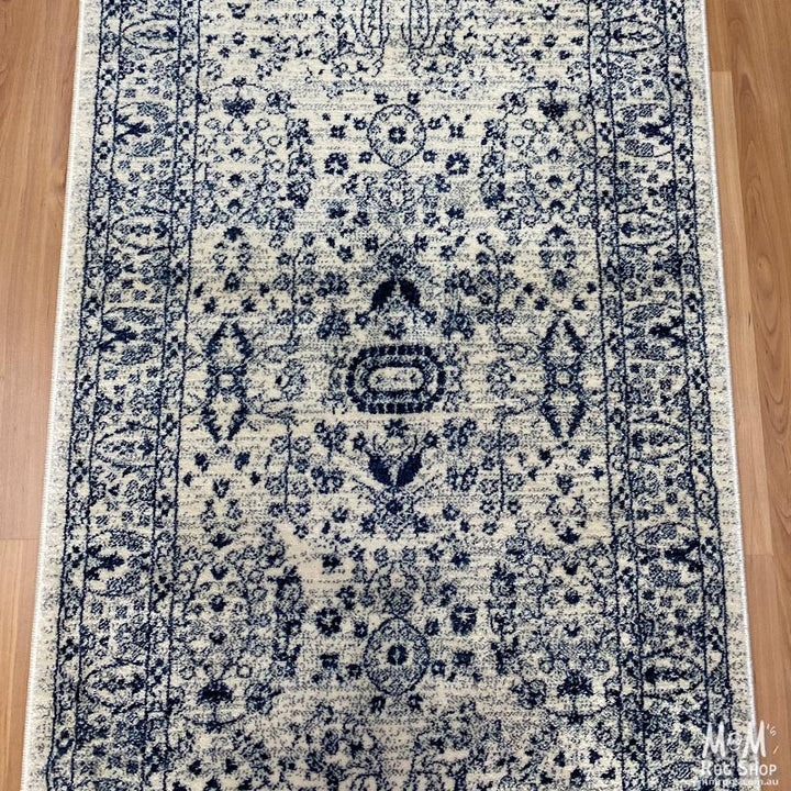 Tavernelle Anatolia Blue Runner 80 cm wide | $59 per metre