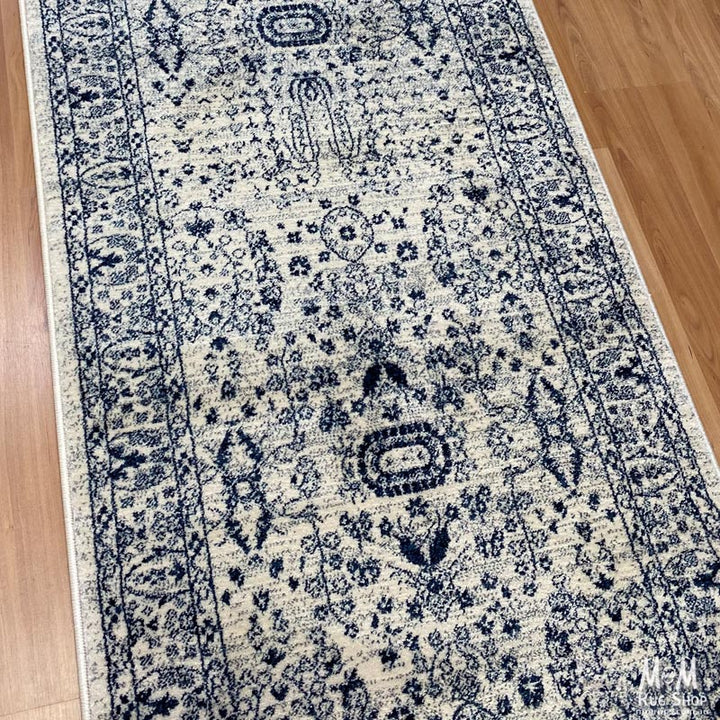 Tavernelle Anatolia Blue Runner 80 cm wide | $59 per metre