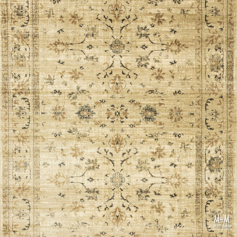 Tavernelle Antique Beige Fixed Runner-zoom-
