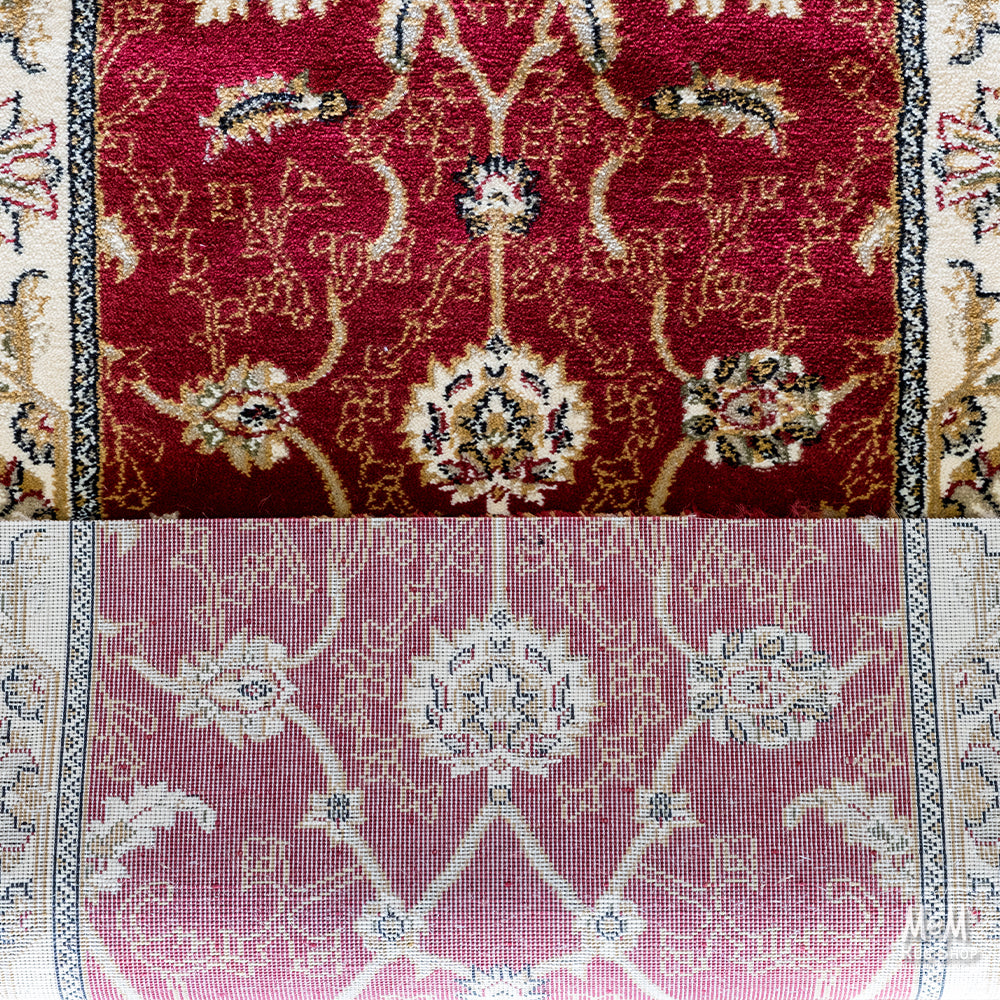 Tavernelle Traditional Red Runner 80 cm wide | $59 per metre-4