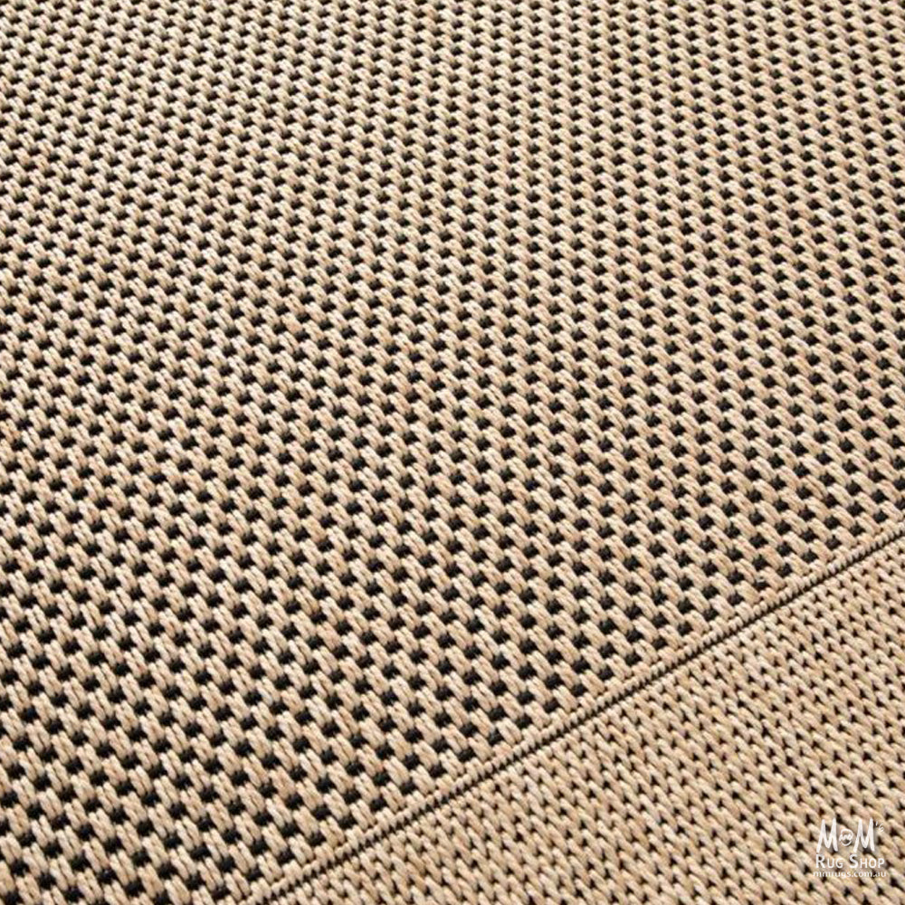 Verandah Black Straw Fixed Runner-3