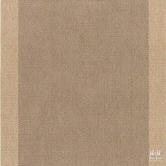 Belgium Verandah Black Straw polypropylene rug with woven straw pattern for indoor or outdoor use.