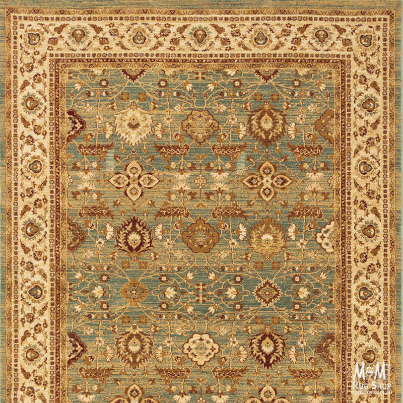 Verona Antique Blue Runner 80 cm wide | $95 per metre