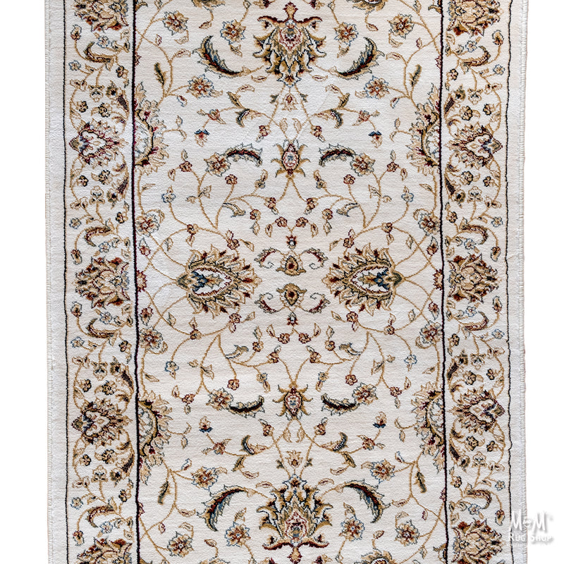 Verona Garden Cream Runner 80 cm wide | $95 per metre-zoom-