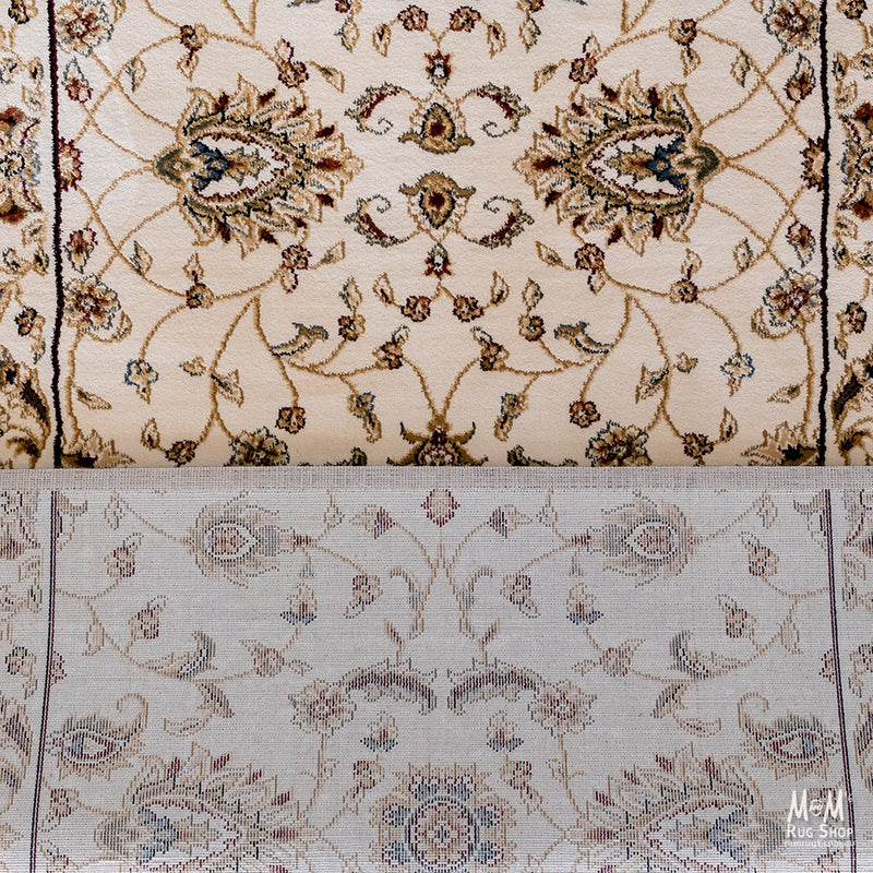 Verona Garden Cream Runner 80 cm wide | $95 per metre-zoom-