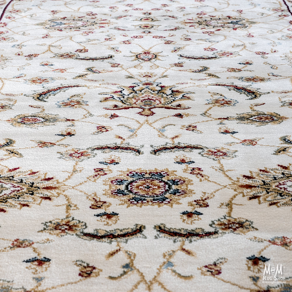 Verona Garden Cream Runner 80 cm wide | $95 per metre-zoom-5