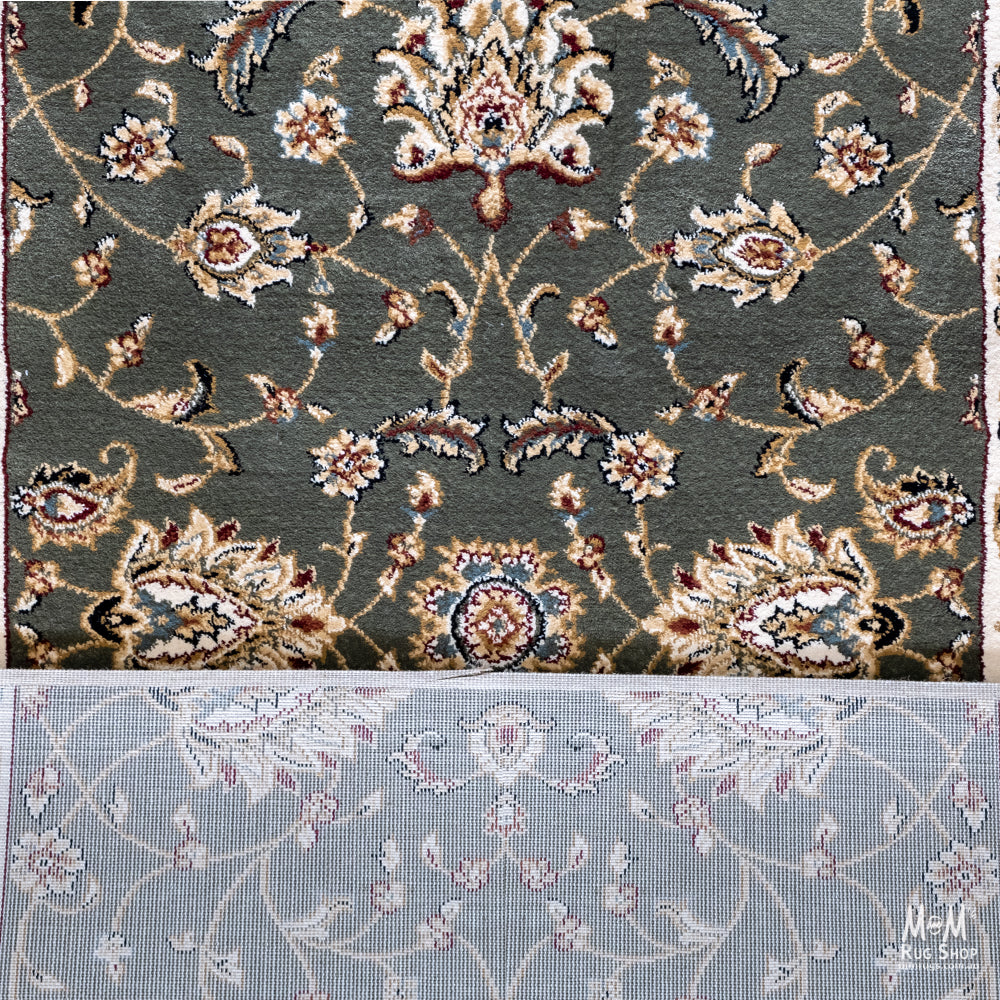 Verona Garden Green Runner 80 cm wide | $95 per metre-zoom-4