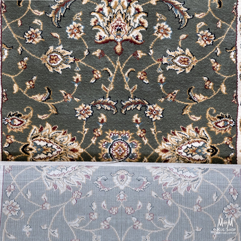 Verona Garden Green Runner 80 cm wide | $95 per metre-zoom-