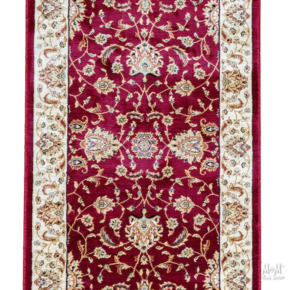 Verona Garden Red Runner 80 cm wide | $95 per metre