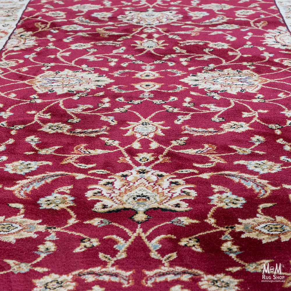 Verona Garden Red Runner 80 cm wide | $95 per metre-3
