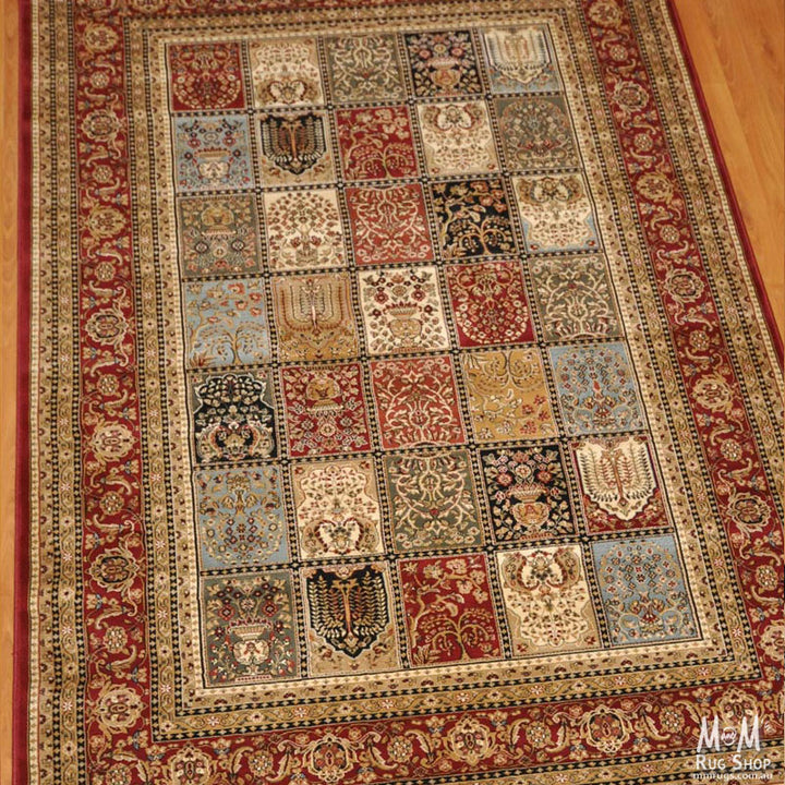 Verona Panel Red | Designer Rugs Melbourne | Online Rug Store | Buy Modern Rugs